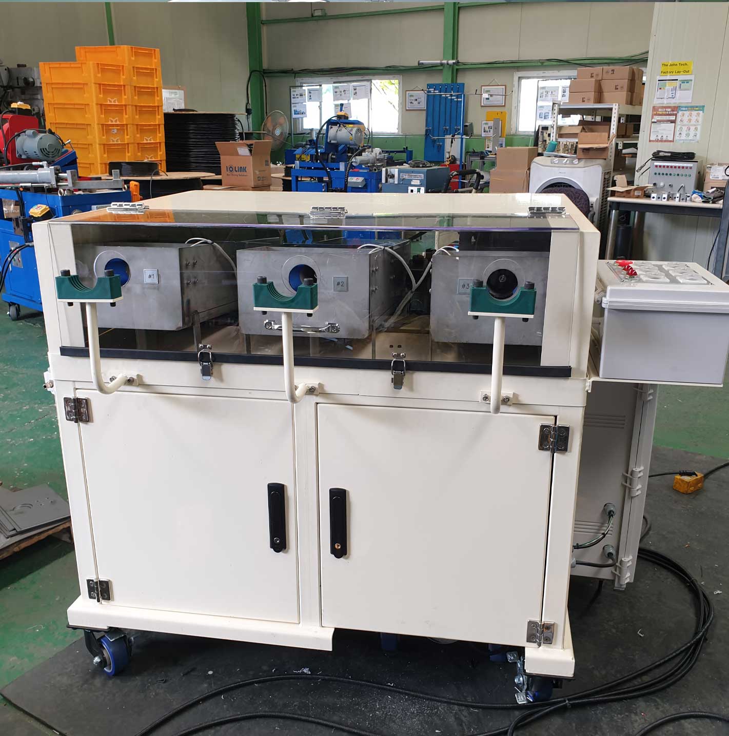 HOSE WATER CLEANING MACHINE - AUTOMATIC TYPE